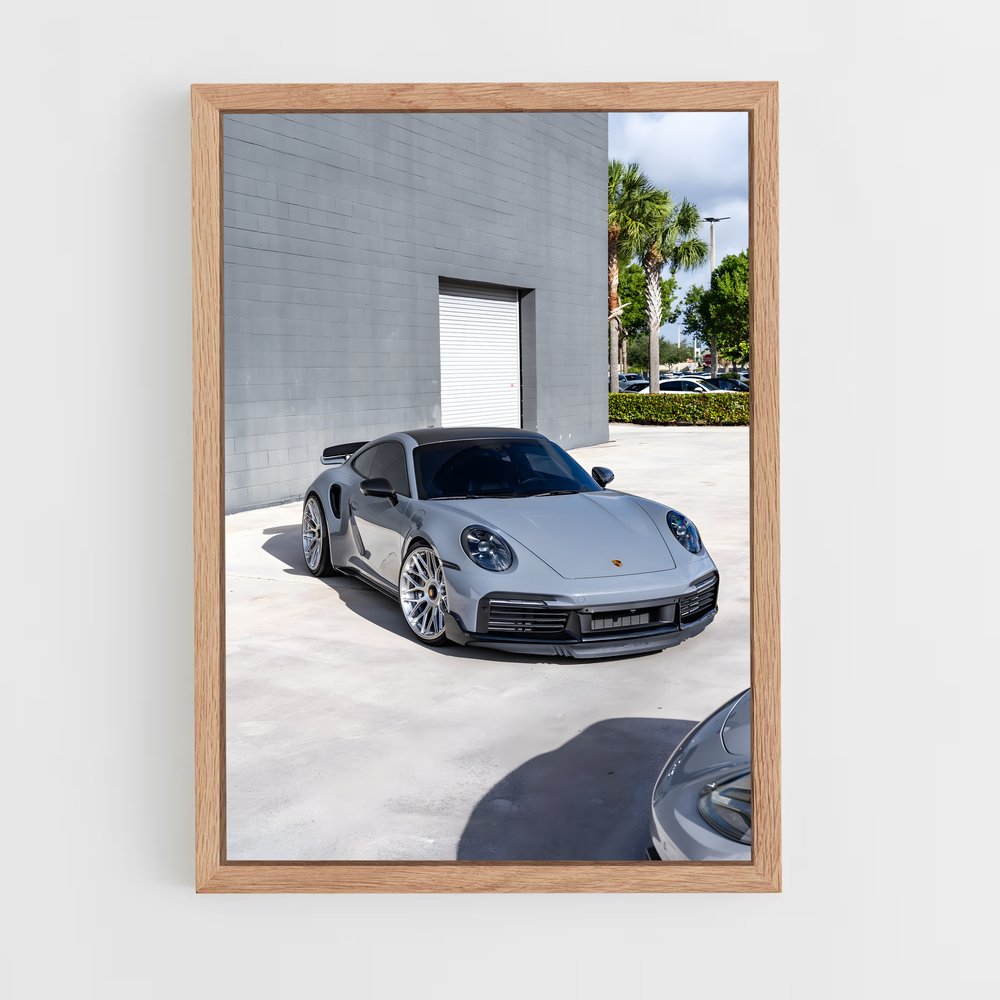 Poster Turbo Éclat – affiche Porsche (vue 4)